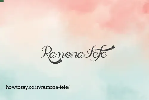 Ramona Fefe