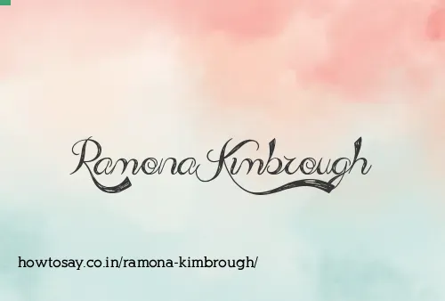 Ramona Kimbrough