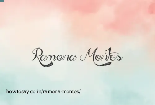 Ramona Montes
