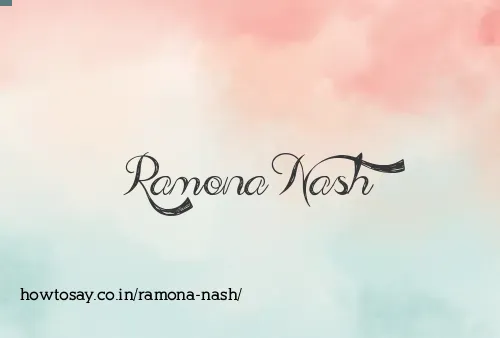 Ramona Nash