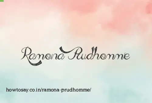 Ramona Prudhomme