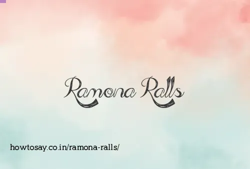 Ramona Ralls