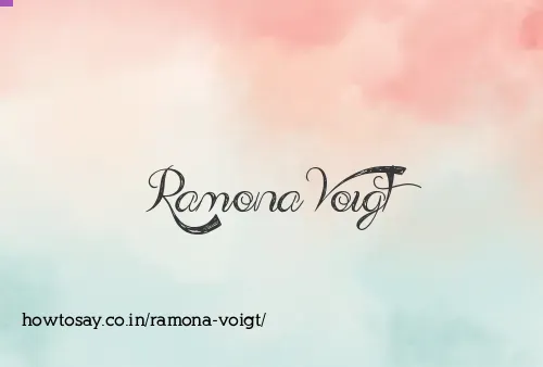 Ramona Voigt