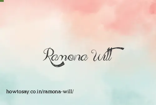 Ramona Will