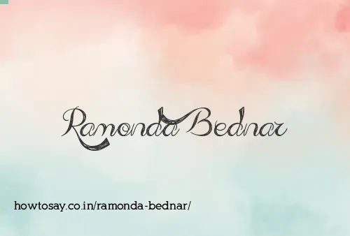 Ramonda Bednar