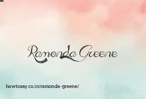 Ramonda Greene