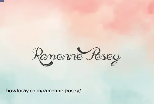 Ramonne Posey