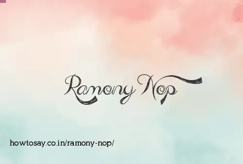 Ramony Nop