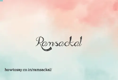 Ramsackal