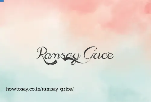 Ramsay Grice