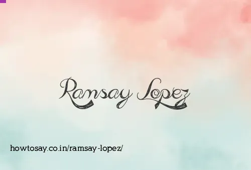 Ramsay Lopez