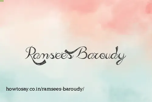 Ramsees Baroudy