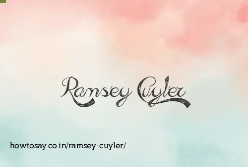 Ramsey Cuyler
