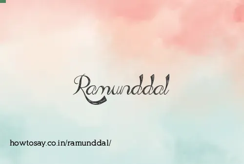 Ramunddal