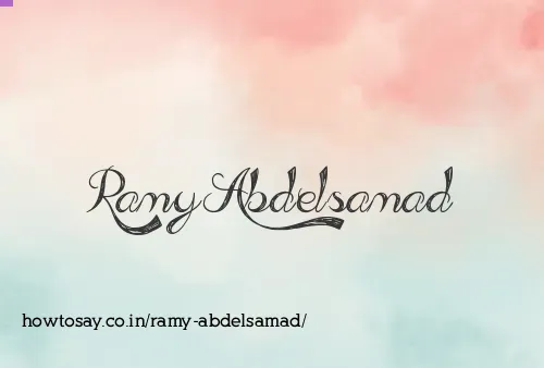 Ramy Abdelsamad