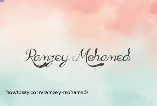 Ramzey Mohamed