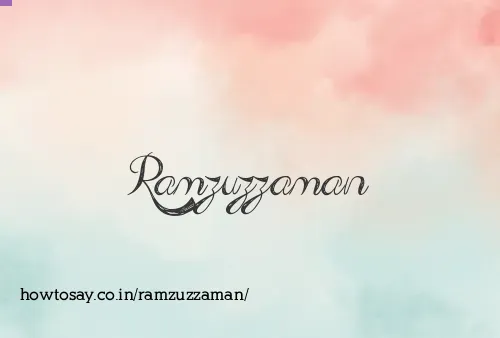 Ramzuzzaman