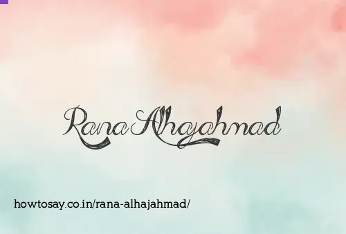Rana Alhajahmad