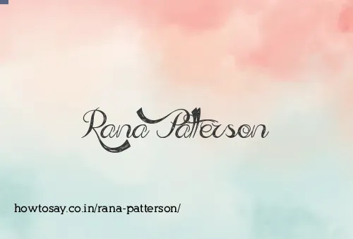 Rana Patterson