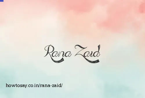 Rana Zaid