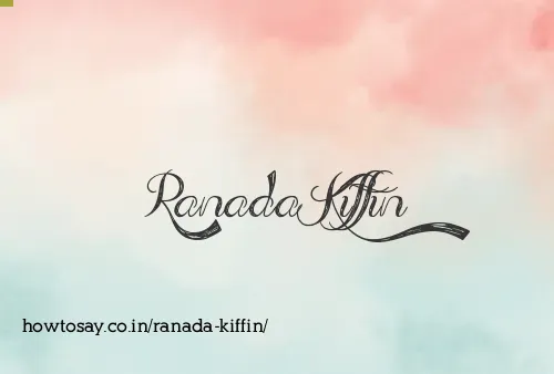 Ranada Kiffin