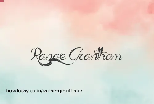 Ranae Grantham