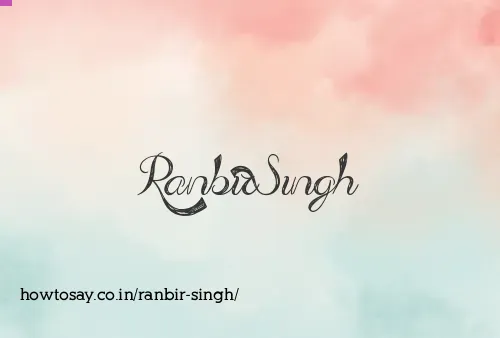 Ranbir Singh