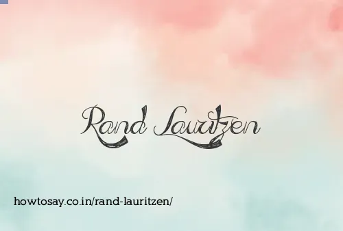 Rand Lauritzen