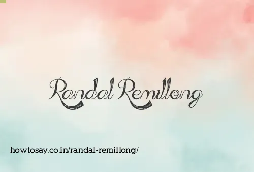 Randal Remillong
