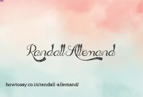 Randall Allemand