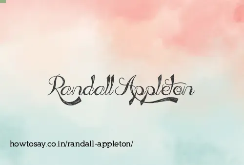 Randall Appleton