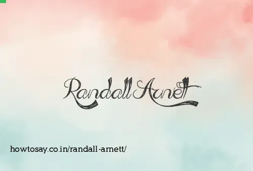 Randall Arnett