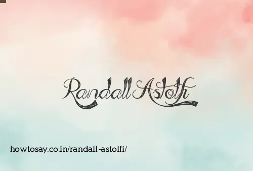 Randall Astolfi