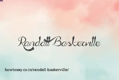 Randall Baskerville