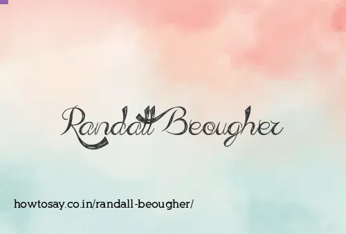 Randall Beougher