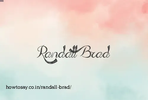 Randall Brad