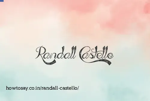 Randall Castello