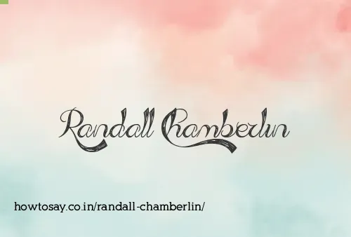 Randall Chamberlin
