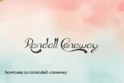 Randall Conaway