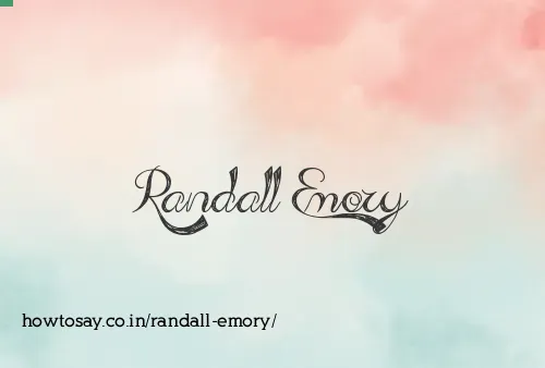 Randall Emory