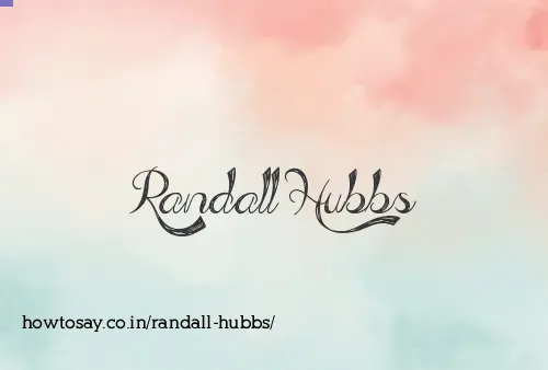 Randall Hubbs