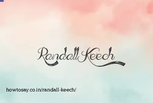 Randall Keech
