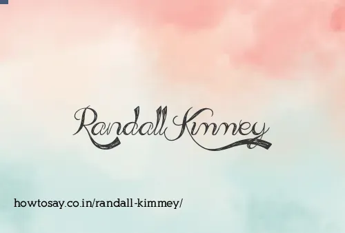 Randall Kimmey