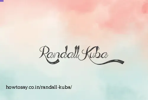 Randall Kuba