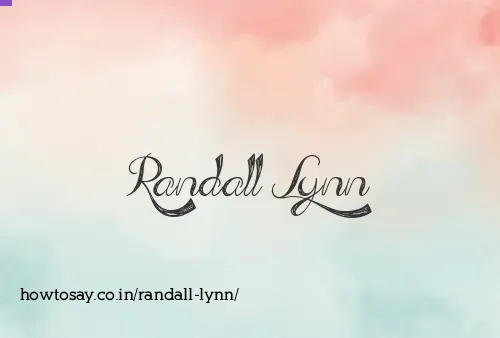Randall Lynn