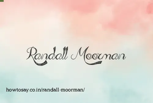 Randall Moorman