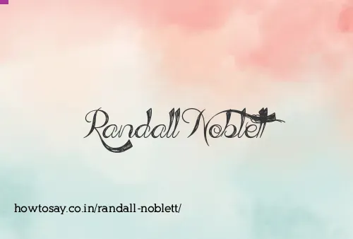 Randall Noblett