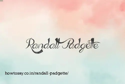Randall Padgette