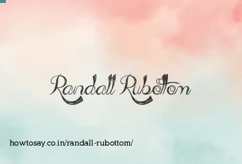 Randall Rubottom
