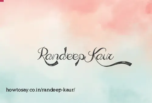 Randeep Kaur